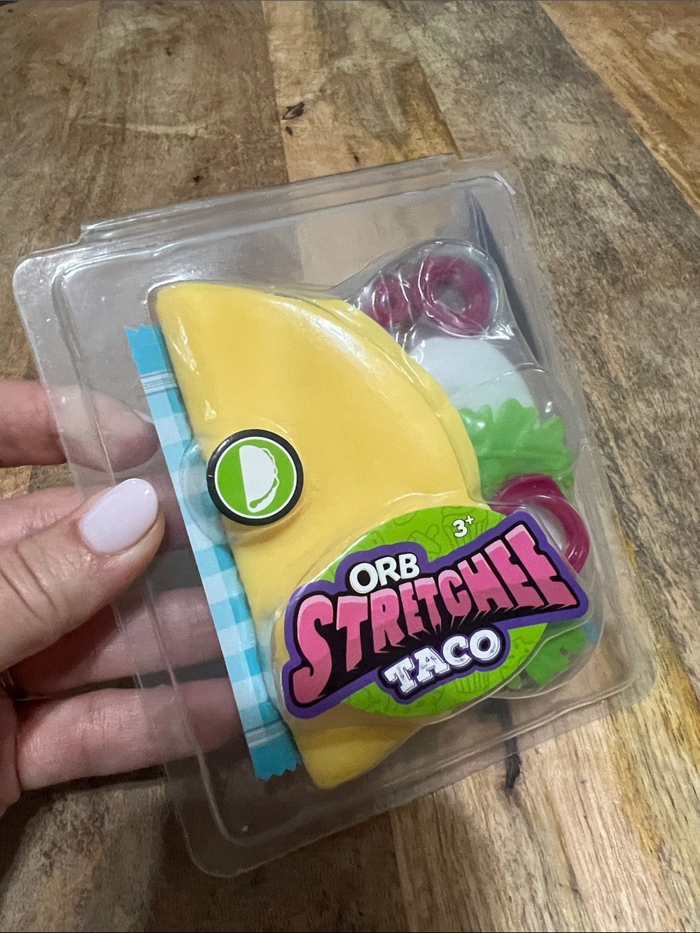 ORB Stretcheez Taco Kids Toy - Yellow